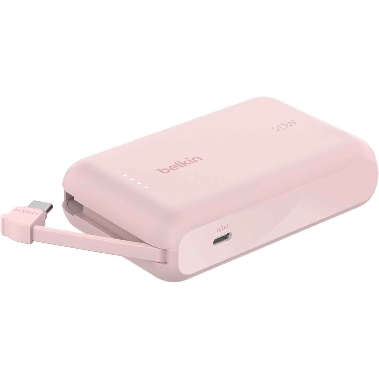 Belkin BoostCharge Power Bank 10000mAh 20W pink