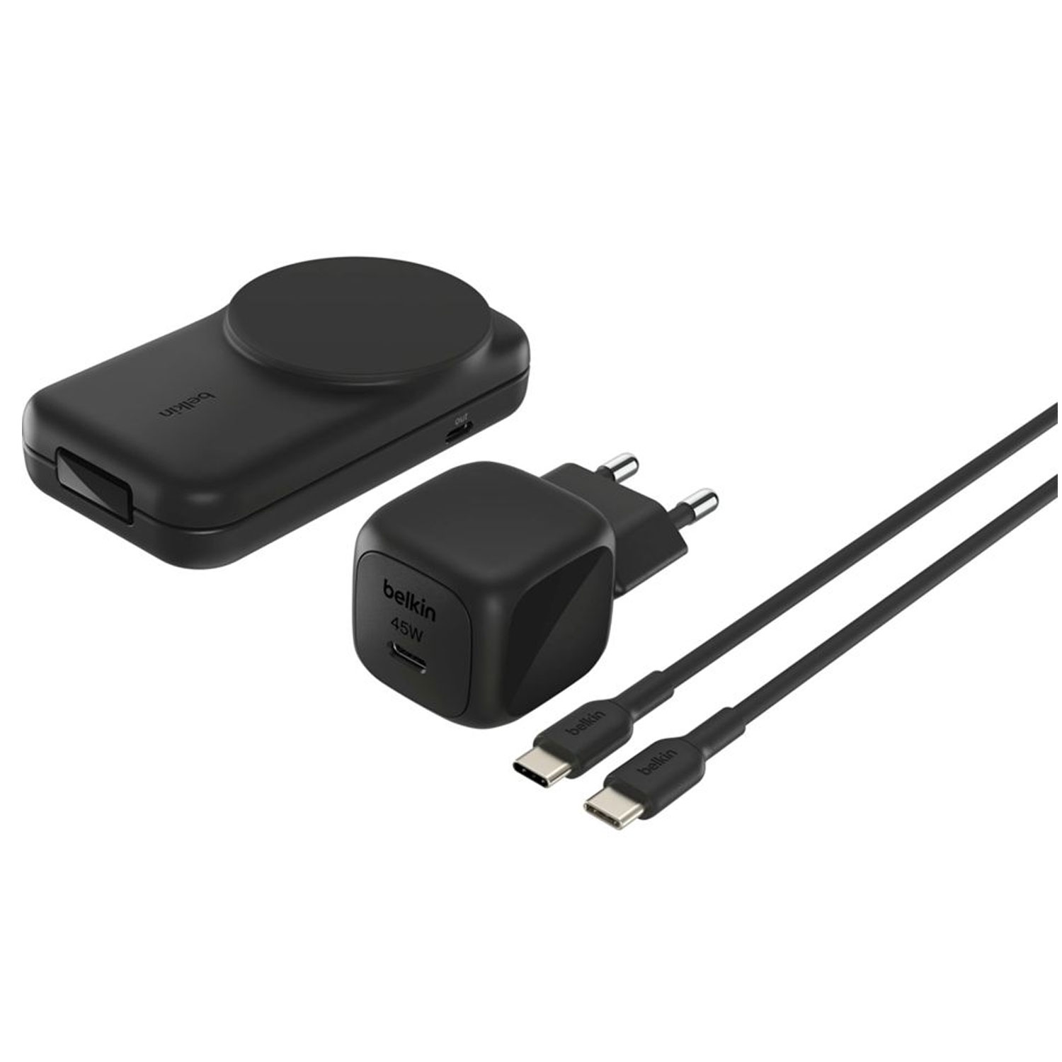 Belkin UltraCharge Qi 2.2 Ladestation 2-in-1 25W schwarz