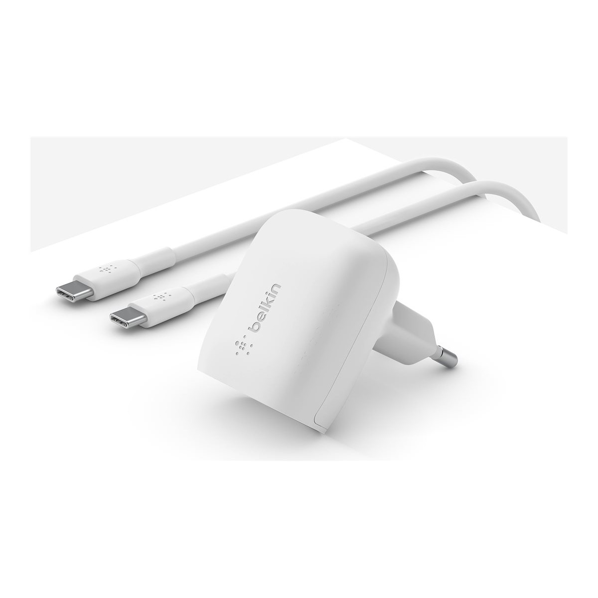 Belkin USB-C 20W Schnellladegerät für Apple und Samsung