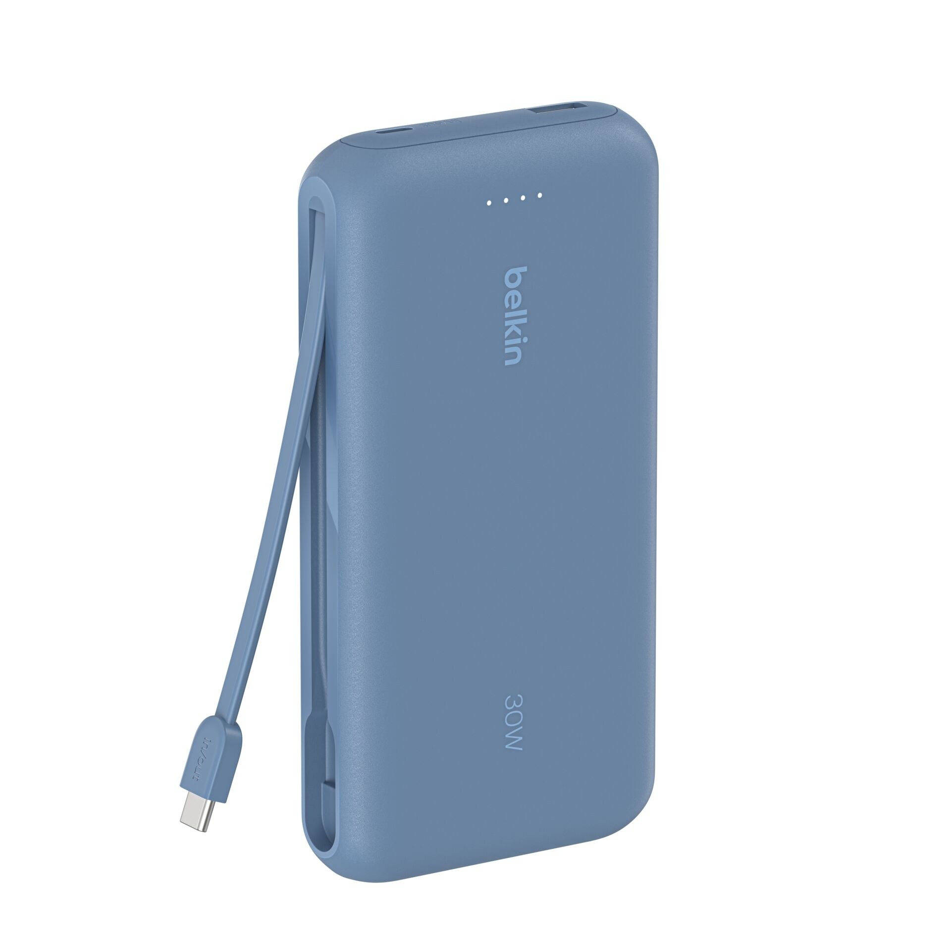 Belkin BoostCharge 20.000mAh Powerbank mit USB-C-Kabel blau