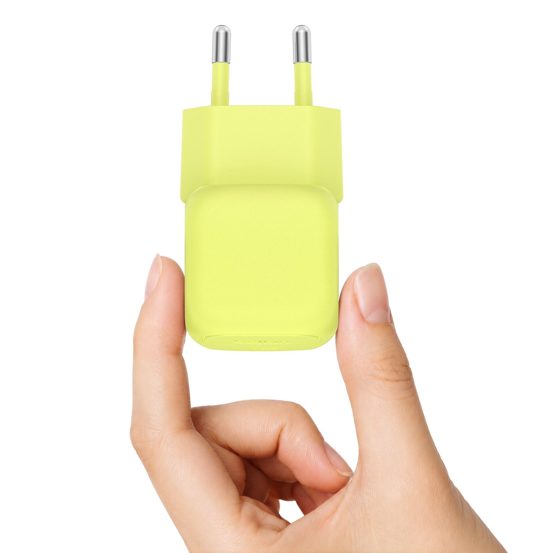 Belkin BoostCharge 30W GaN USB-C Ladegerät mit USB-C Kabel gelb