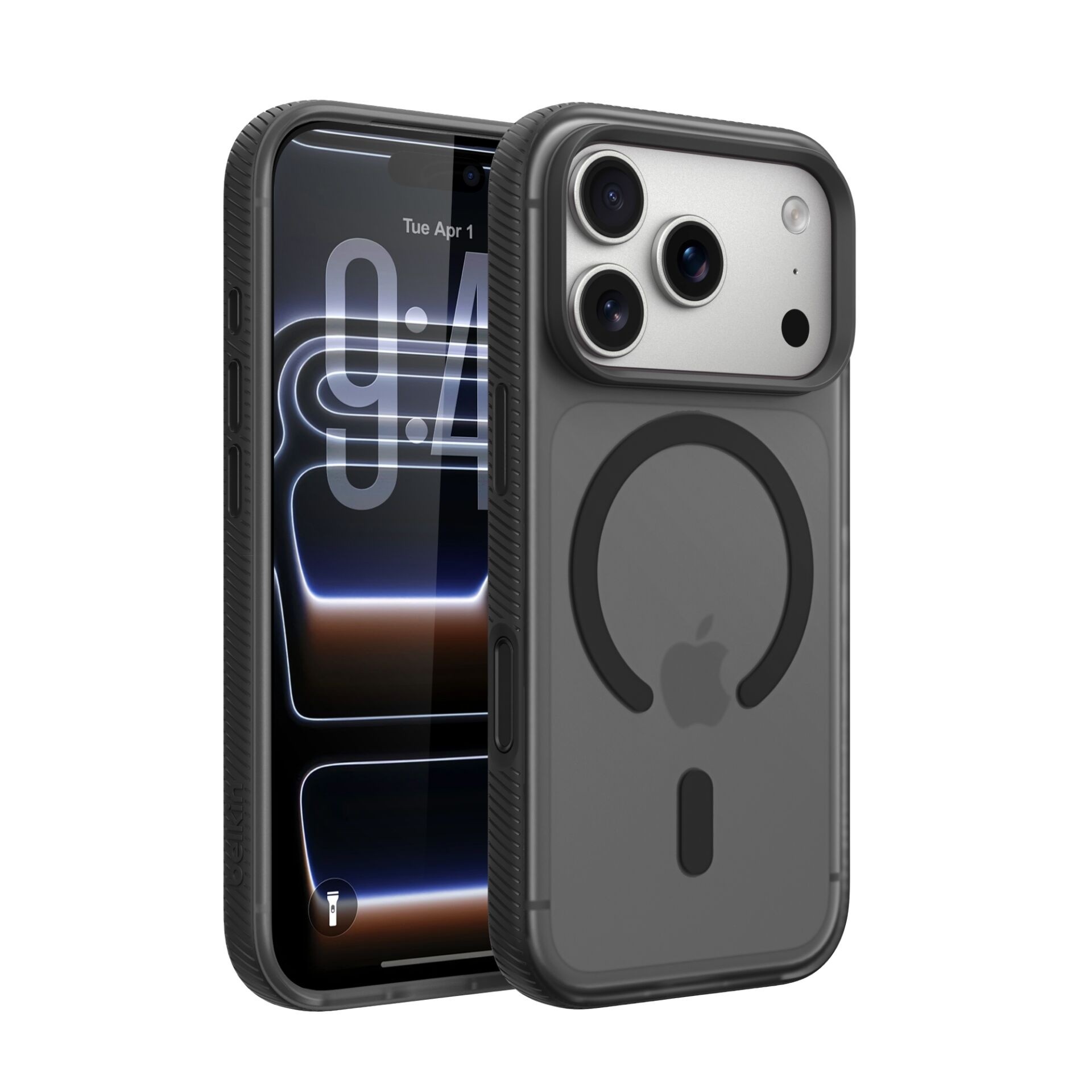 Belkin Grip MagSafe Handyhülle für Apple iPhone 18 Pro Max schwarz
