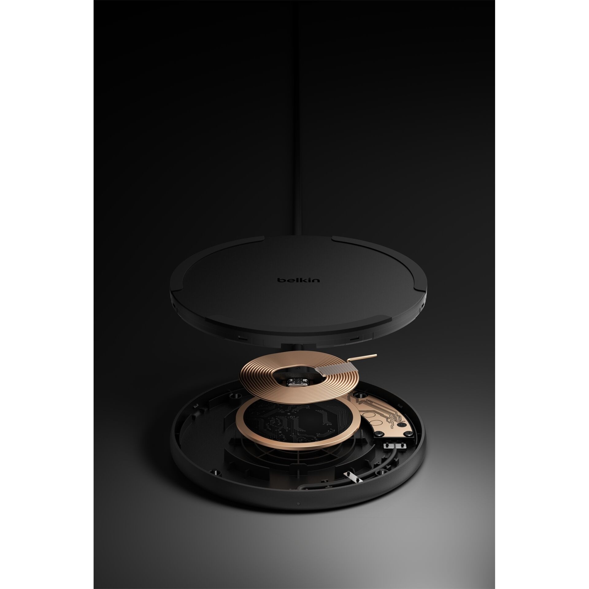 Belkin BoostCharge 15W kabelloses Ladegerät schwarz