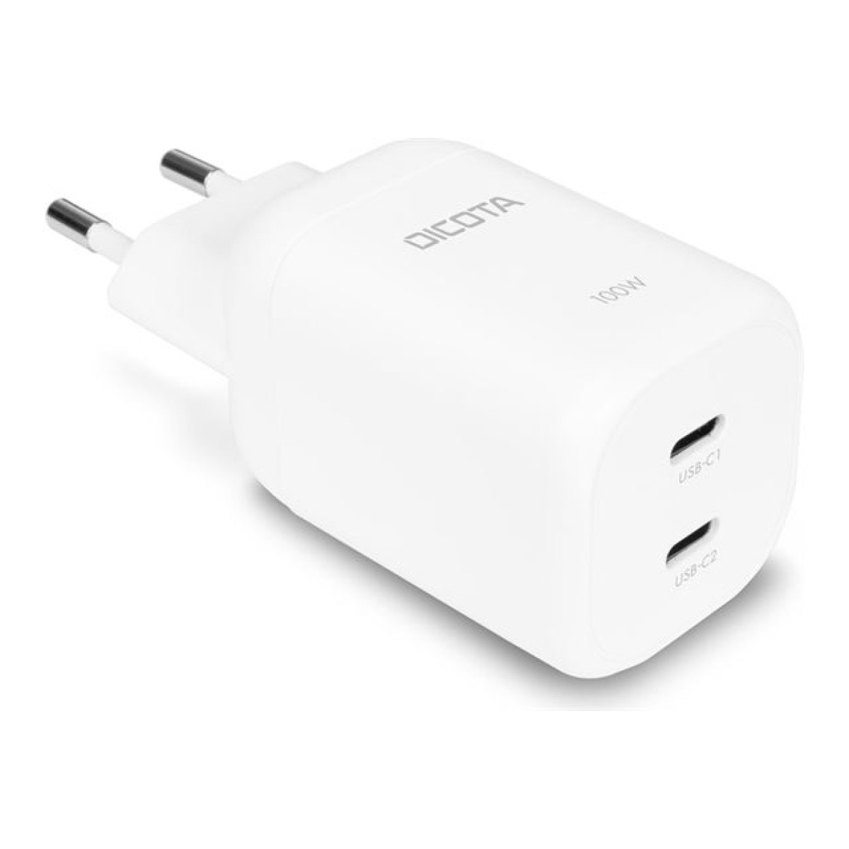Dicota 2-Port GaN Wall Charger 100W USB-Ladegerät