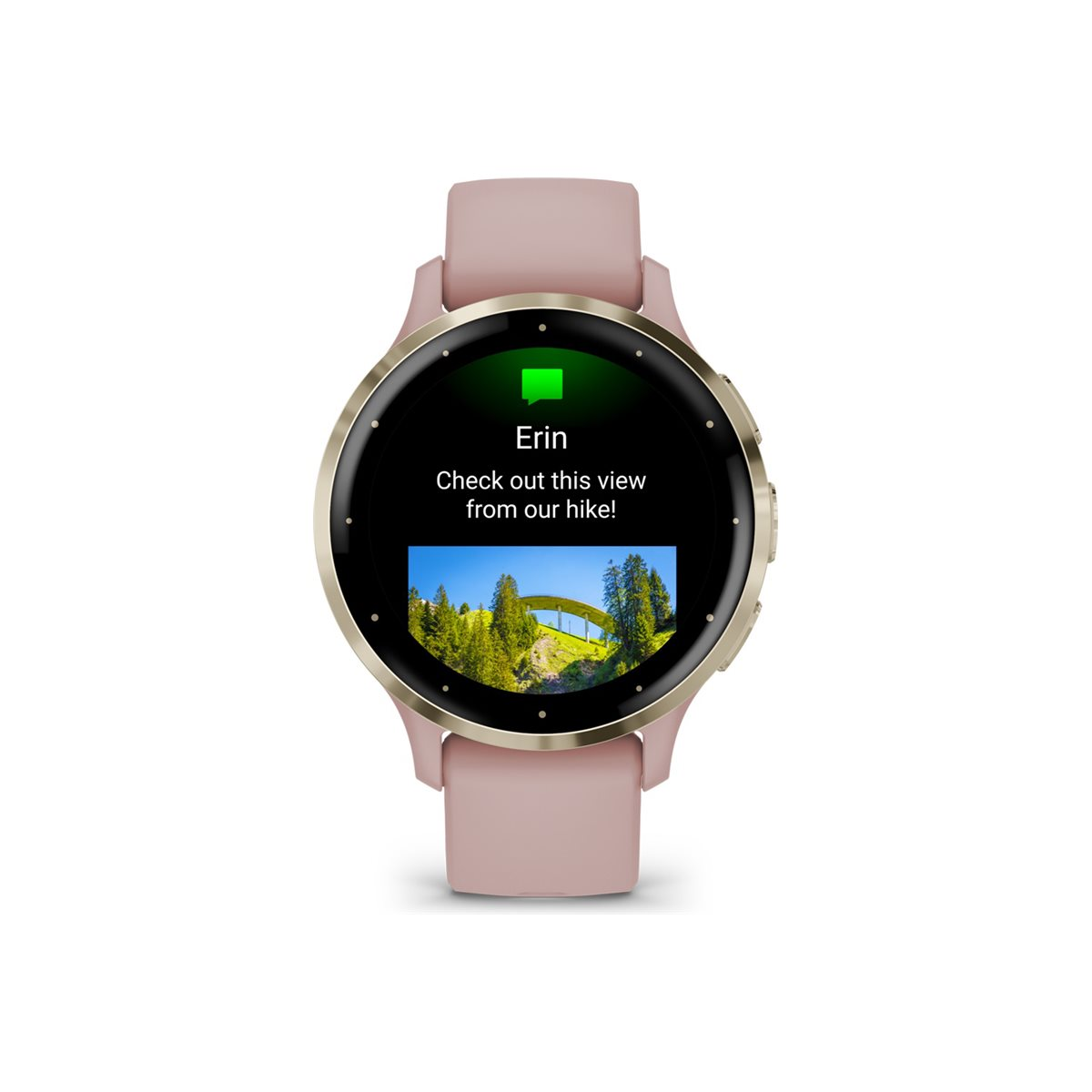 Garmin Venu 3S Smartwatch dust rose/softgold