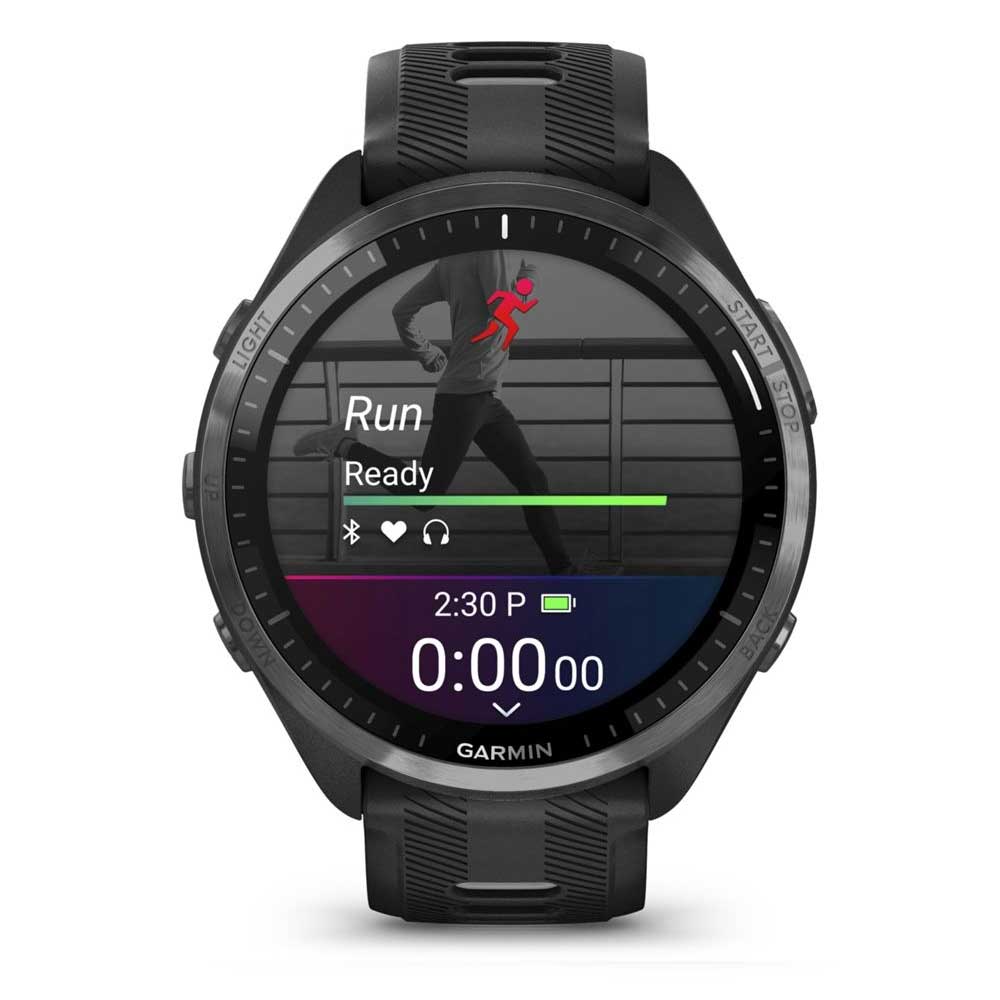 Garmin Forerunner 965 Smartwatch schwarz/carbongrau (2.Wahl)