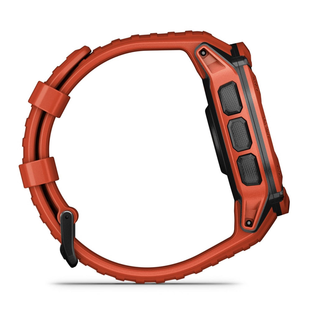 Garmin INSTINCT 2X Solar Multisport-Smartwatch rot