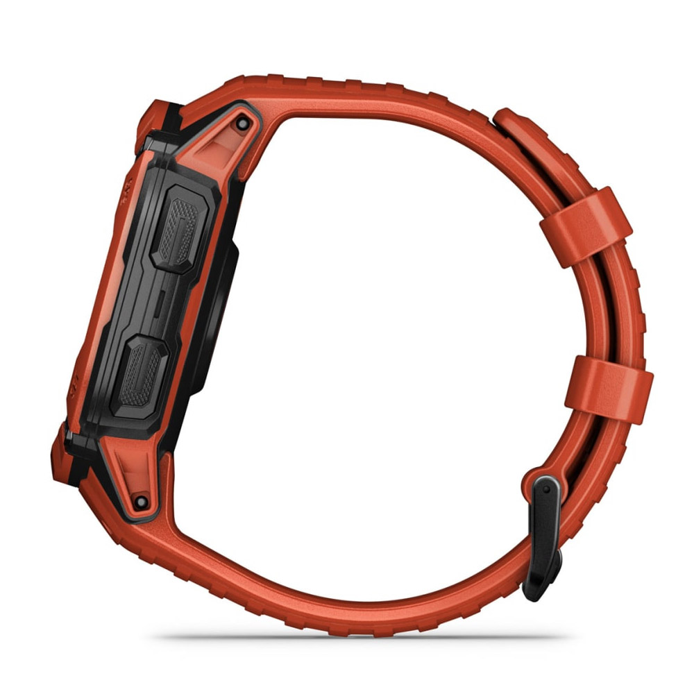 Garmin INSTINCT 2X Solar Multisport-Smartwatch rot