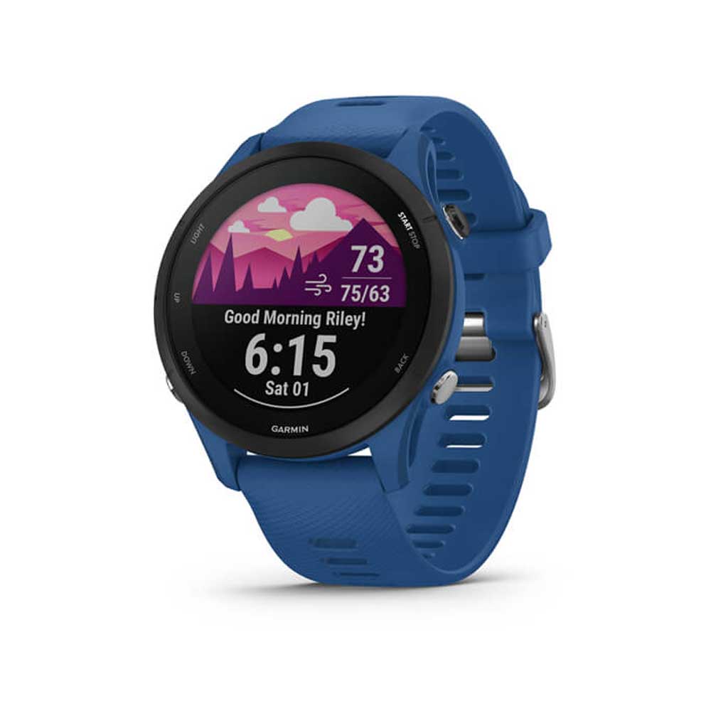 Garmin Forerunner 255 GPS-Laufuhr tidal blue