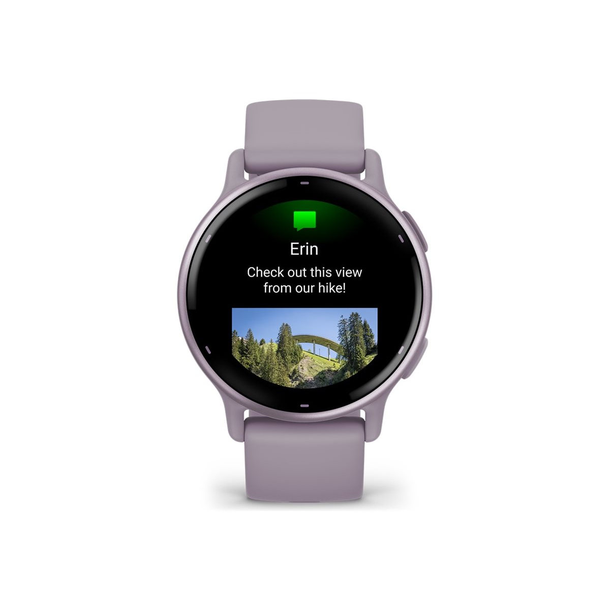 Garmin Vivoactive 5 GPS-Smartwatch metallic orchidee (2.Wahl)