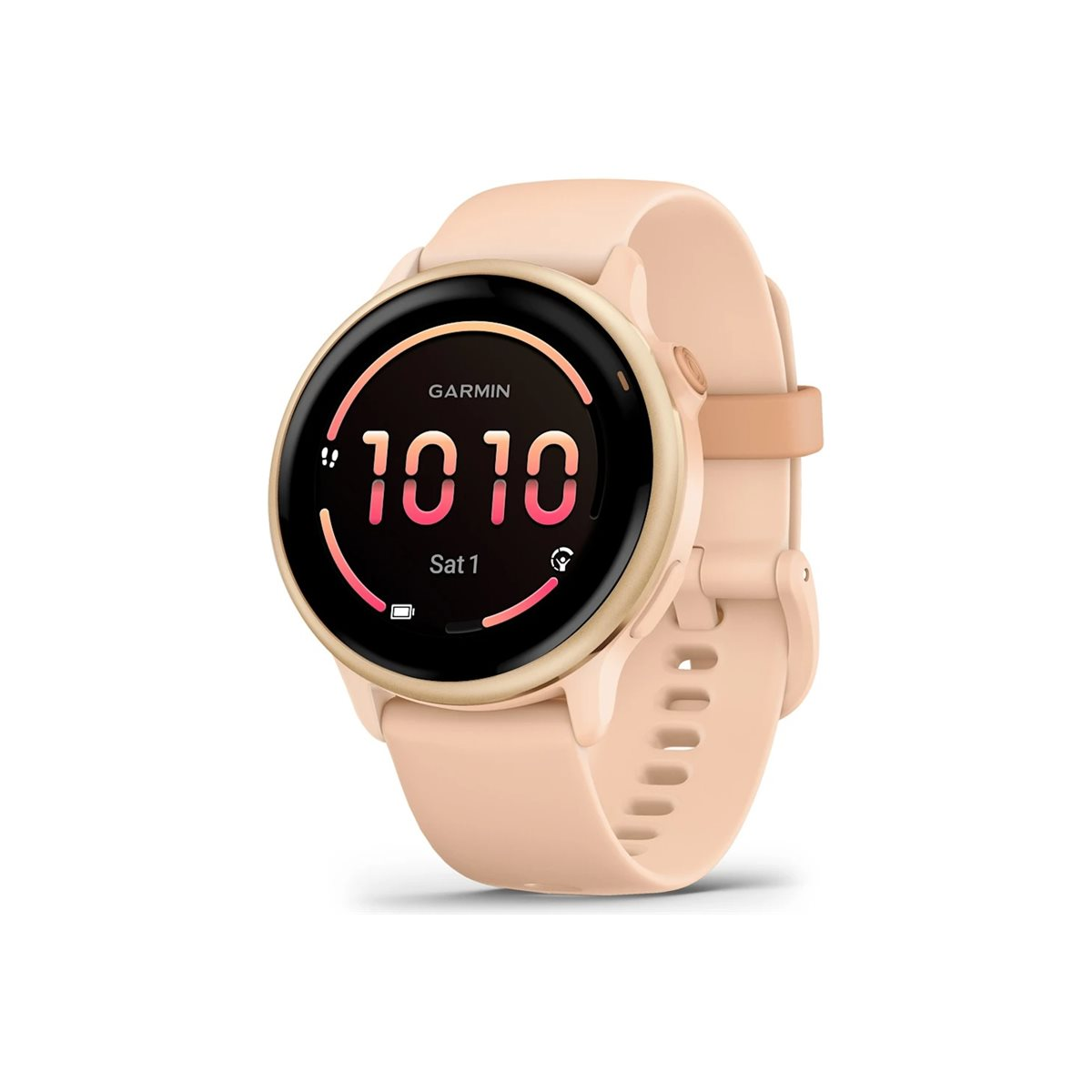 Garmin vívoactive 6 42mm Fitness-Smartwatch pink dawn/pink dawn metallic alumin