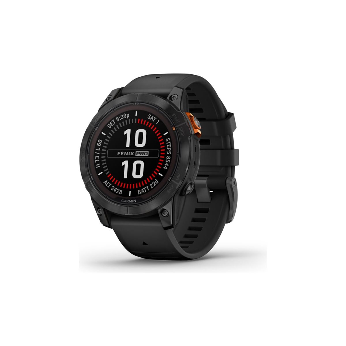 Garmin Fenix 7 Pro Solar (47mm) Sportuhr schwarz/schiefergrau (2.Wahl)