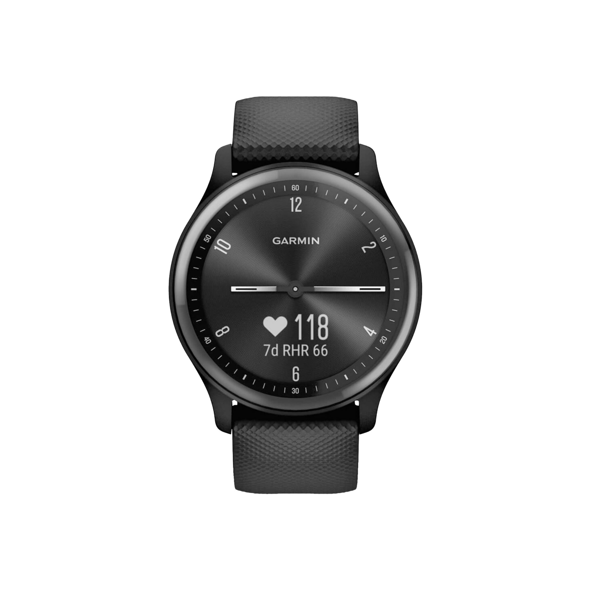 Garmin vívomove Sport Smartwatch schwarz/schiefergrau