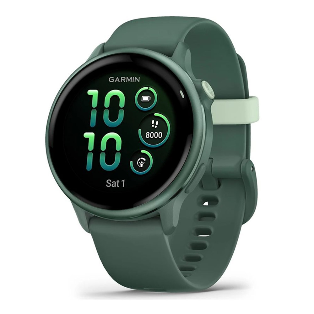Garmin vivoactive 6 Smartwatch jaspisgrün/jaspisgrün metallic alum