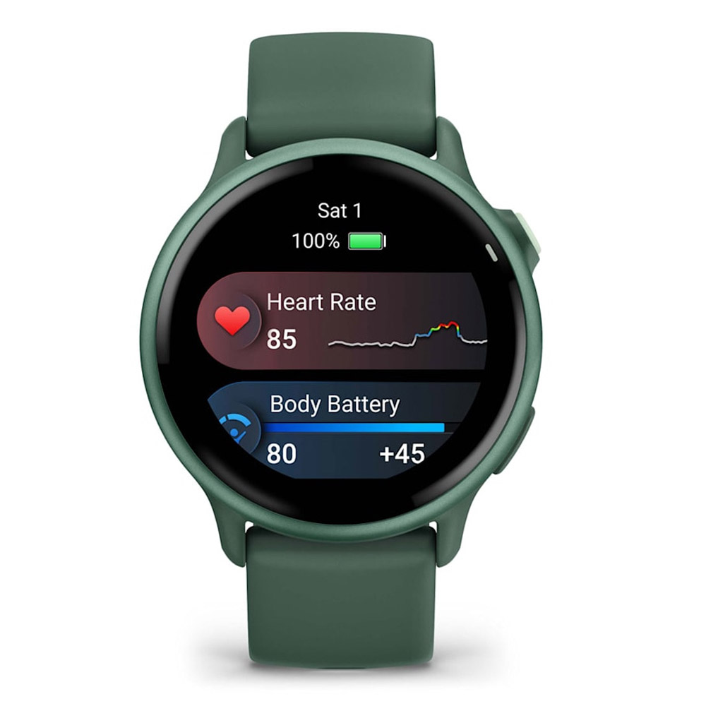 Garmin vivoactive 6 Smartwatch jaspisgrün/jaspisgrün metallic alum (2.Wahl)