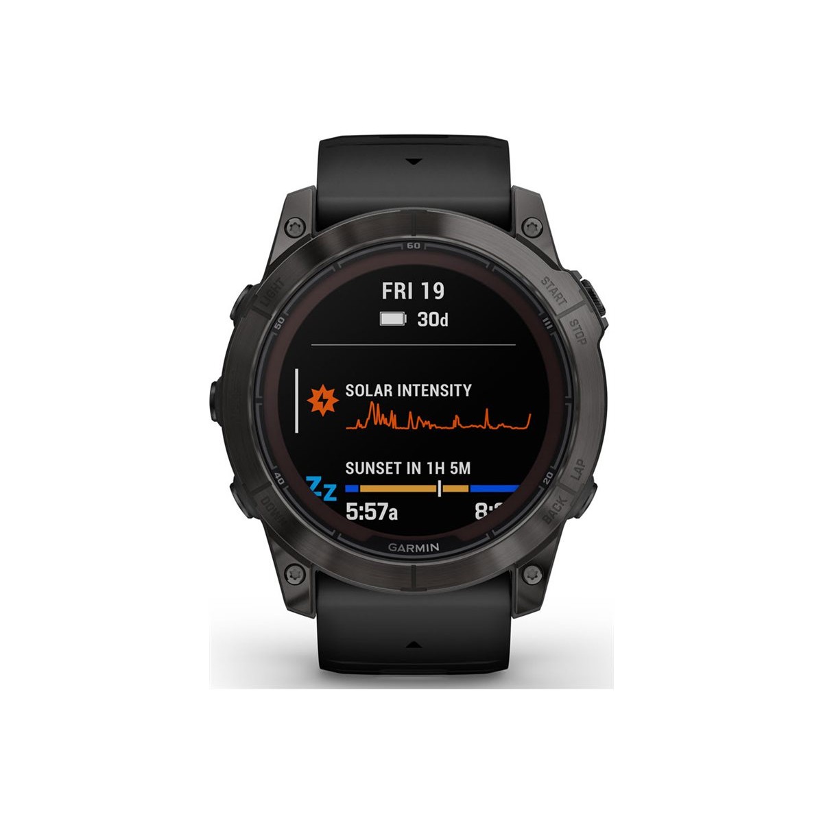 Garmin fenix 7X Pro Sapphire Solar Smartwatch schwarz/carbon grey