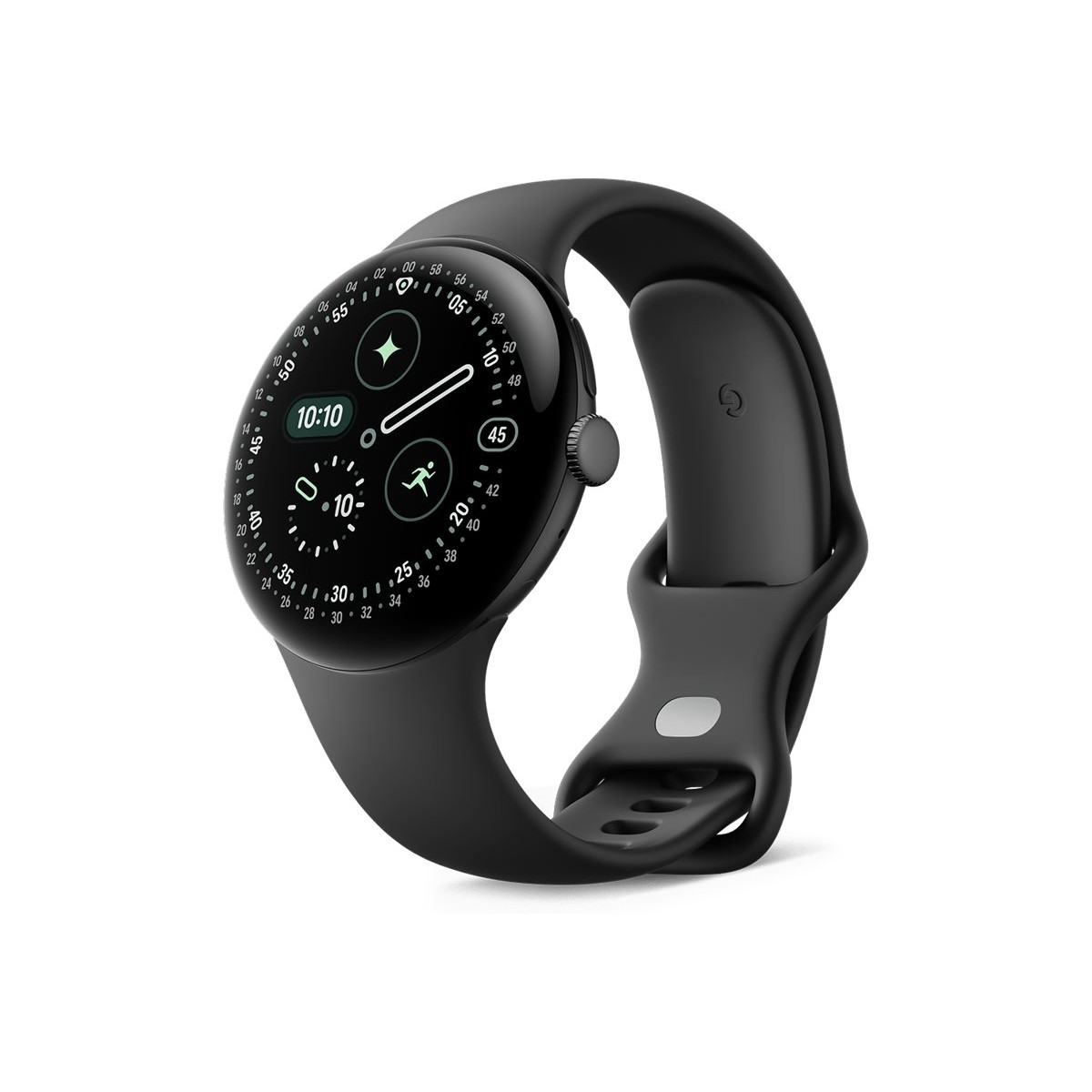 Google Pixel Watch 4 45mm WLAN Smartwatch obsidian