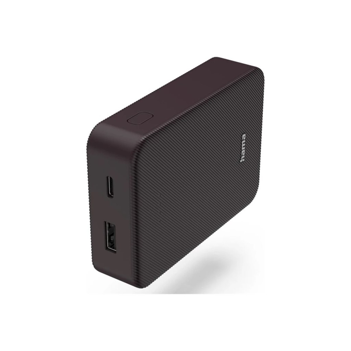 Hama Power Pack "Colour 10", 10000mAh, 2 Ausgänge: USB-C, USB-A, Pflaume