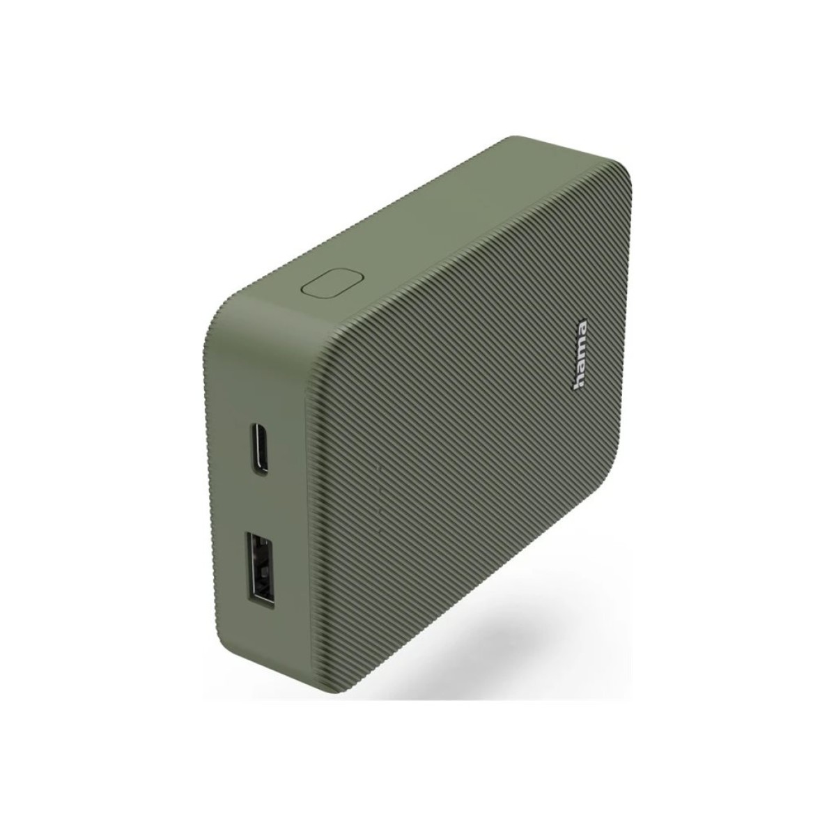Hama Power Pack "Colour 10", 10000mAh, 2 Ausgänge: USB-C, USB-A, Grün