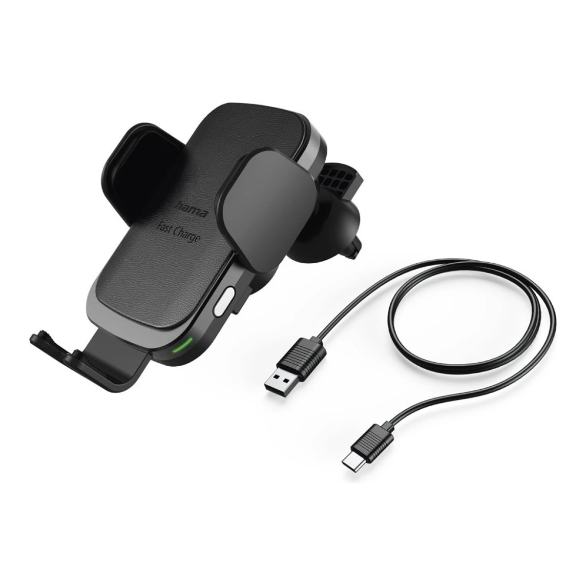 Hama Kfz-Handy-Ladegerät "FC10 Motion", 10 W, kabellos, QI-Charge, Schwarz