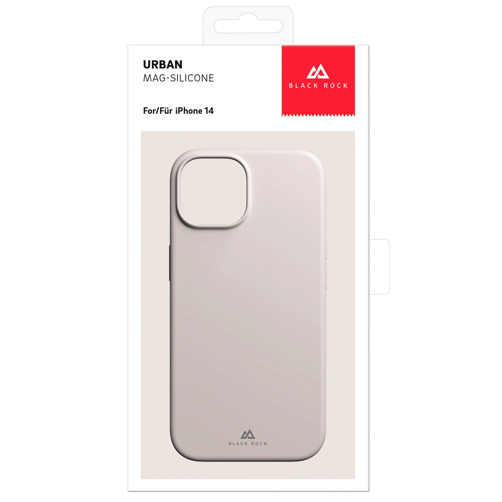 Hama Black Rock Cover Mag Urban Case für Apple iPhone 14 Altweiß