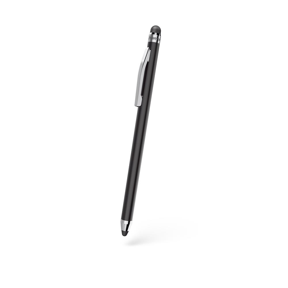 Hama Eingabestift "Twin-Stylus" für Tablets und Smartphones, Schwarz