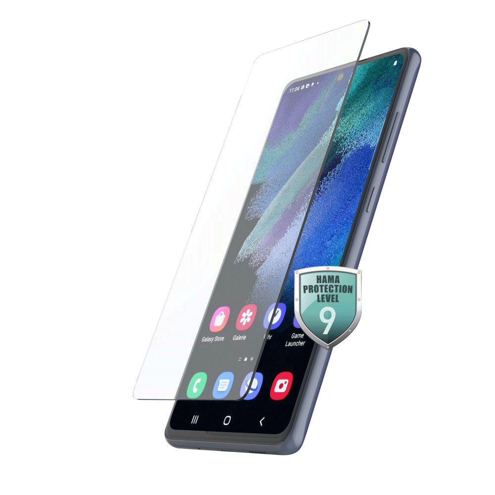 Hama Echtglas-Displayschutz Premium Crystal Glass für Samsung Galaxy S23 FE