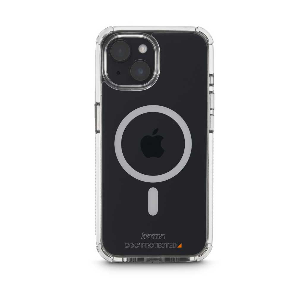 Hama Handyhülle MagCase "Extreme Protect" für Apple iPhone 15, durchsichtig