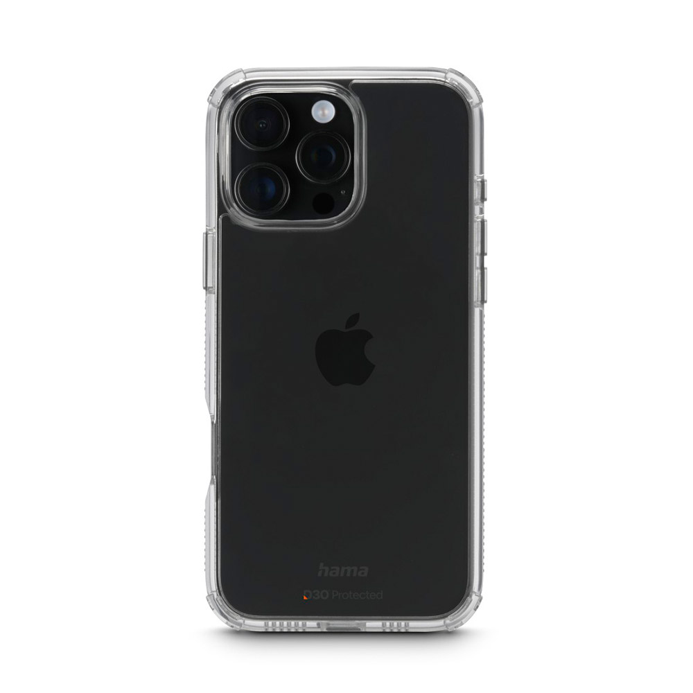 Hama Handyhülle "Extreme Protect" für Apple iPhone 16 Pro Max, durchsichtig