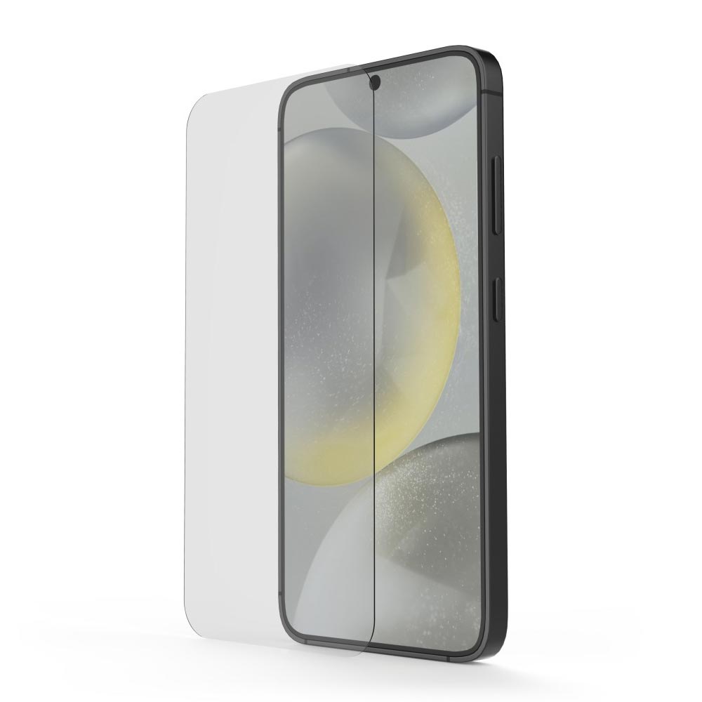 Hama Handy-Schutzglas "Clear Protect" für Samsung Galaxy S25, Montagehilfe