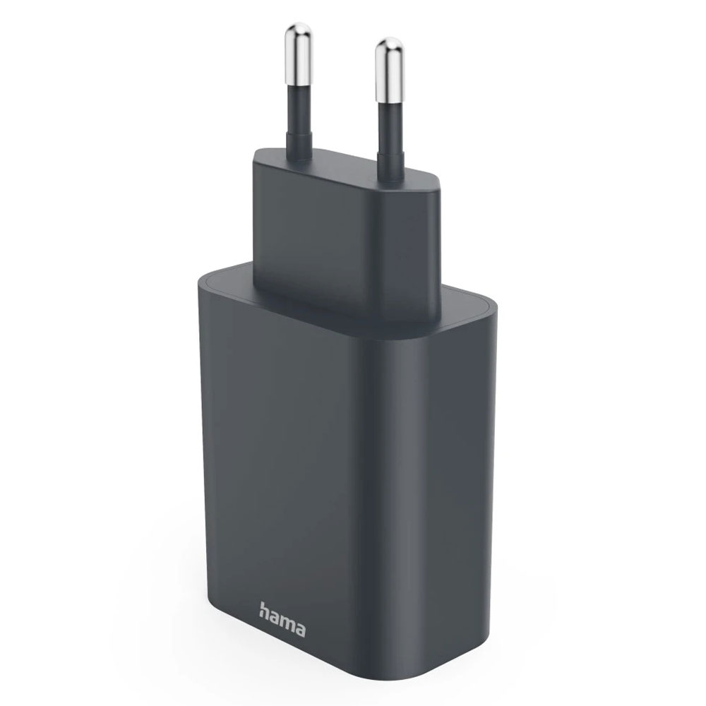 Hama Schnellladegerät USB-C PD 45 W Anthrazit