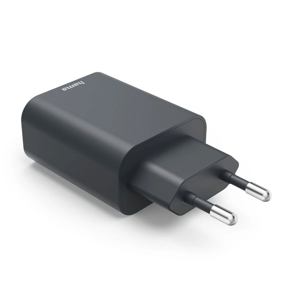 Hama Schnellladegerät USB-C PD 45 W Anthrazit