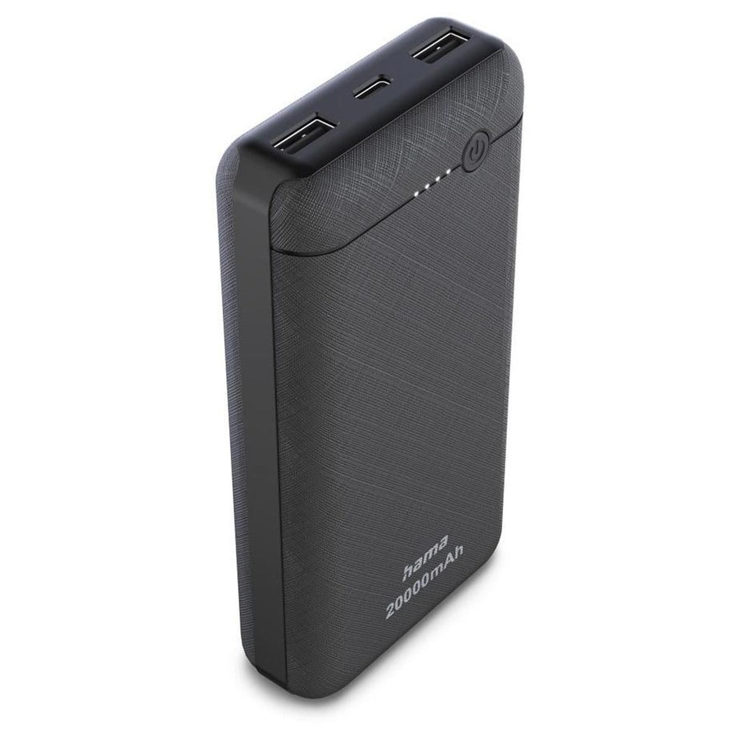 Hama Power Pack 20000mAh, Ausgänge: 1× USB-C, 2× USB-A