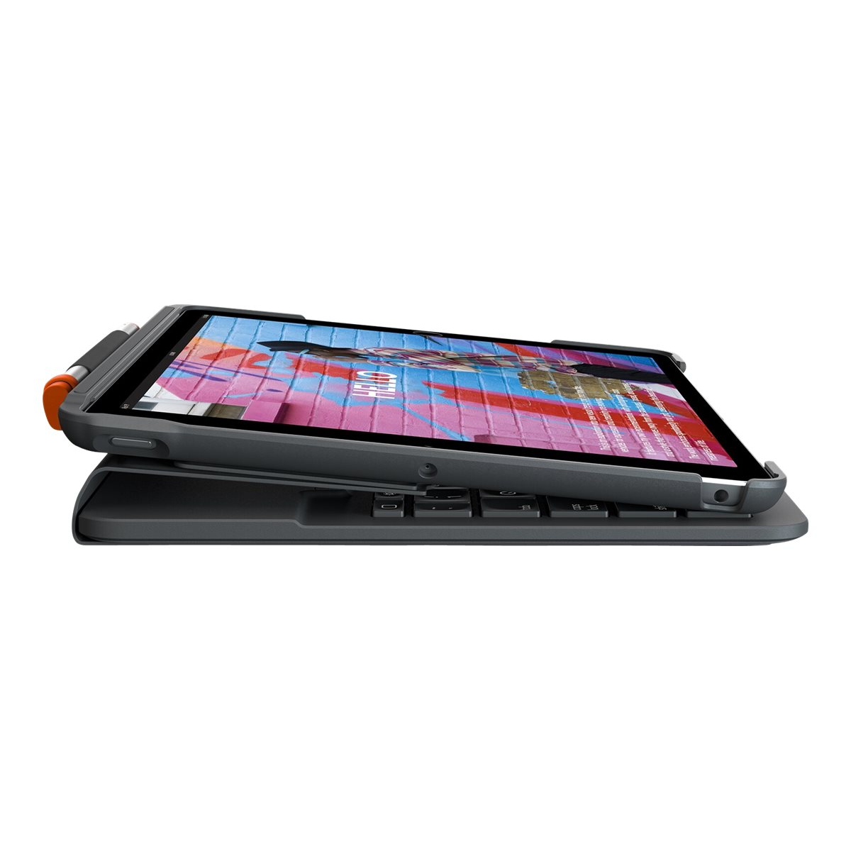 Logitech Slim Folio für iPad 7th graphit
