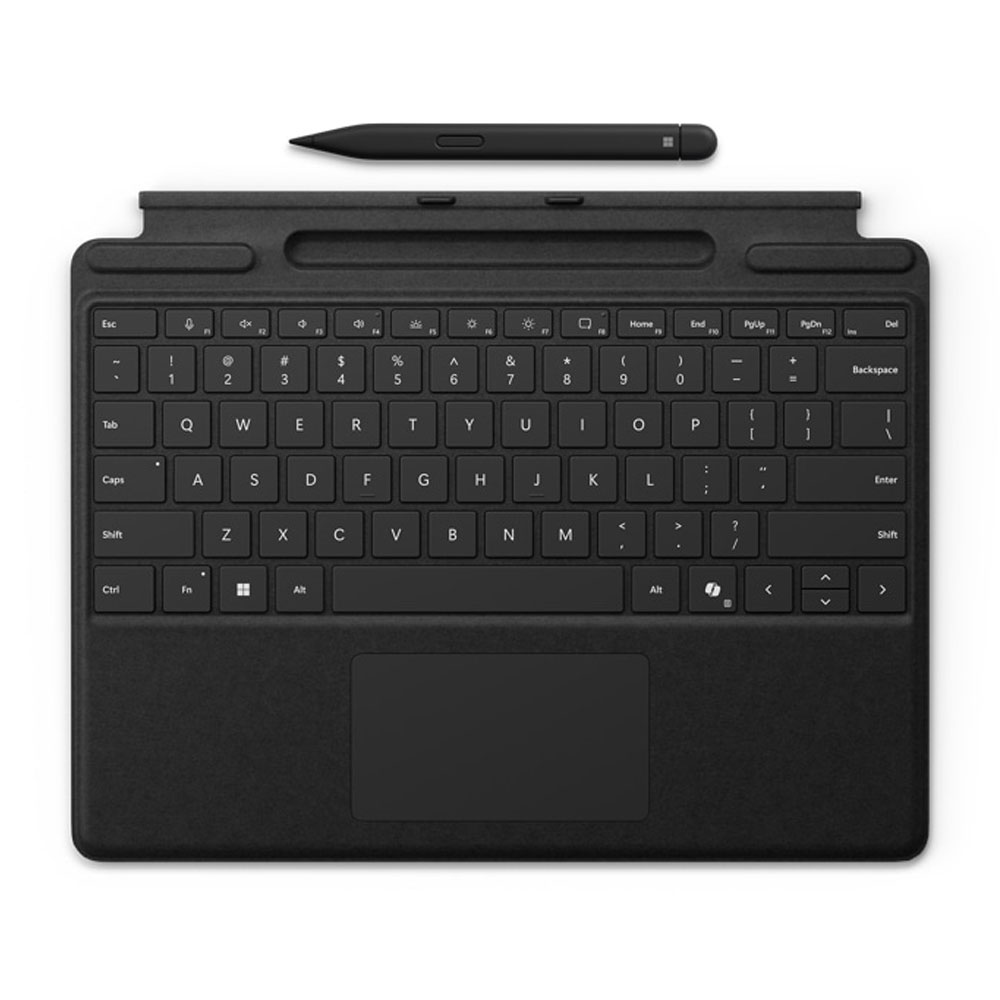 Microsoft Surface Pro Keyboard Cover mit Slim Pen für Surface Pro 10/11 Gen. schwarz