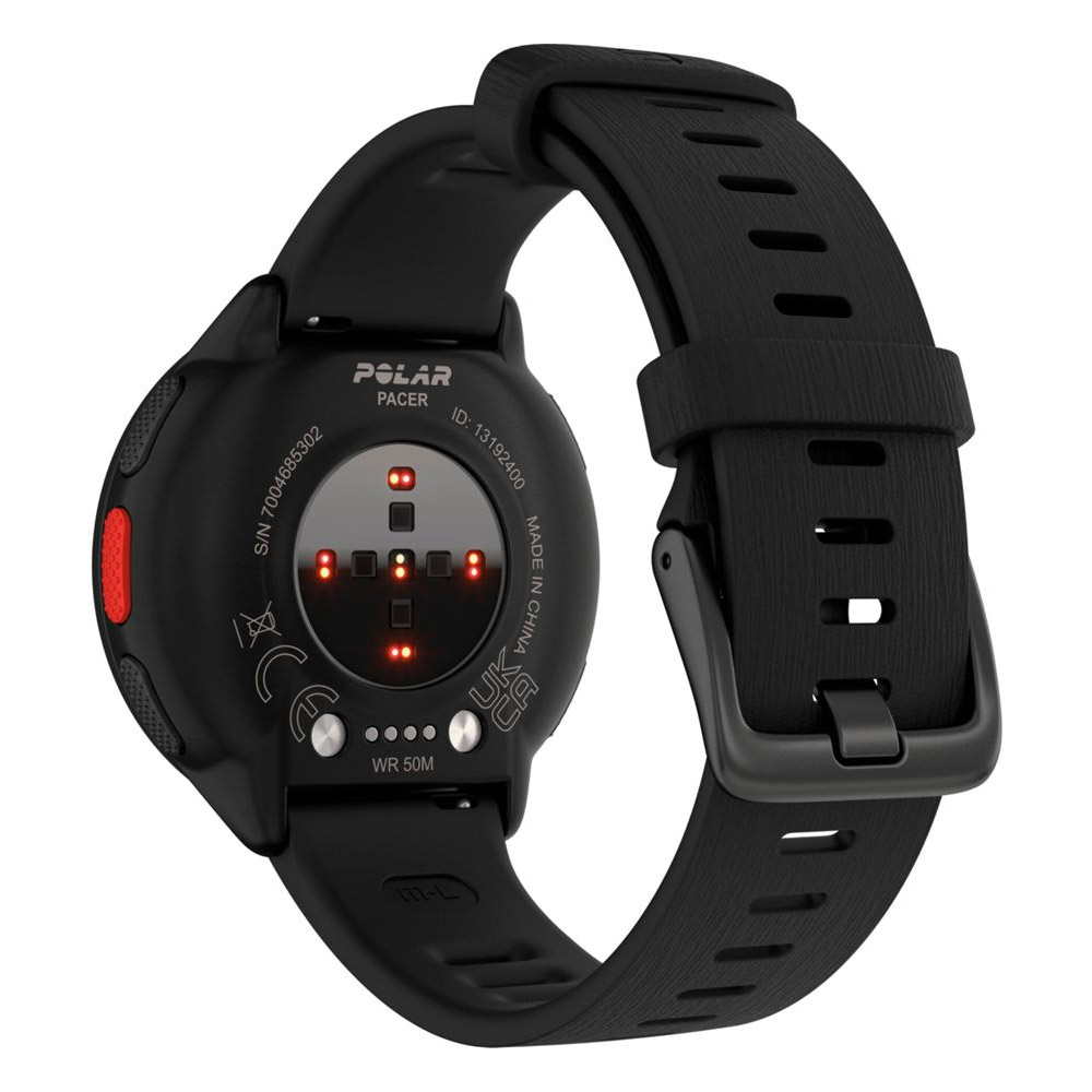 Polar Pacer GPS-Laufuhr 45mm S/L schwarz