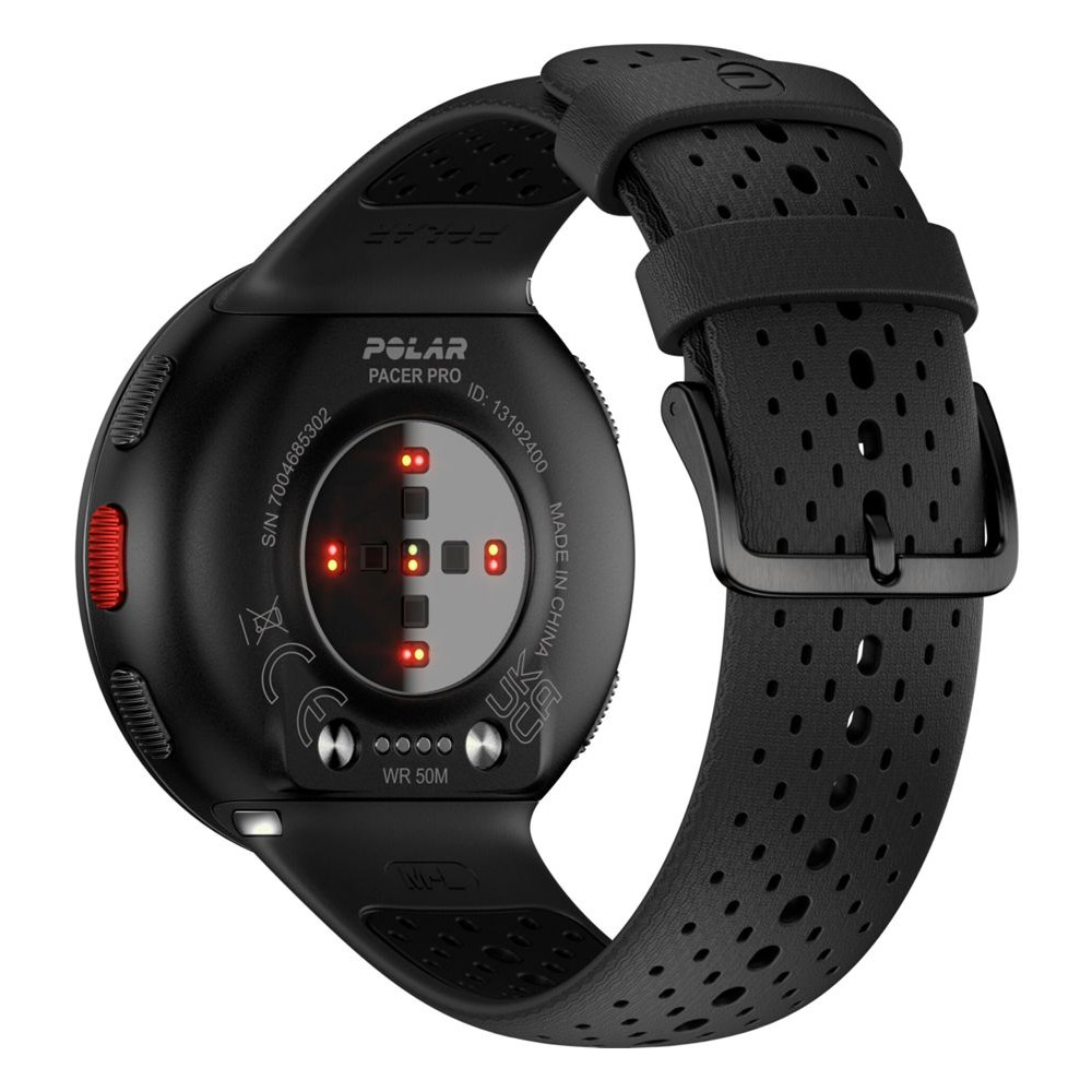 Polar Pacer Pro GPS-Laufuhr 45mm S/L carbon grau