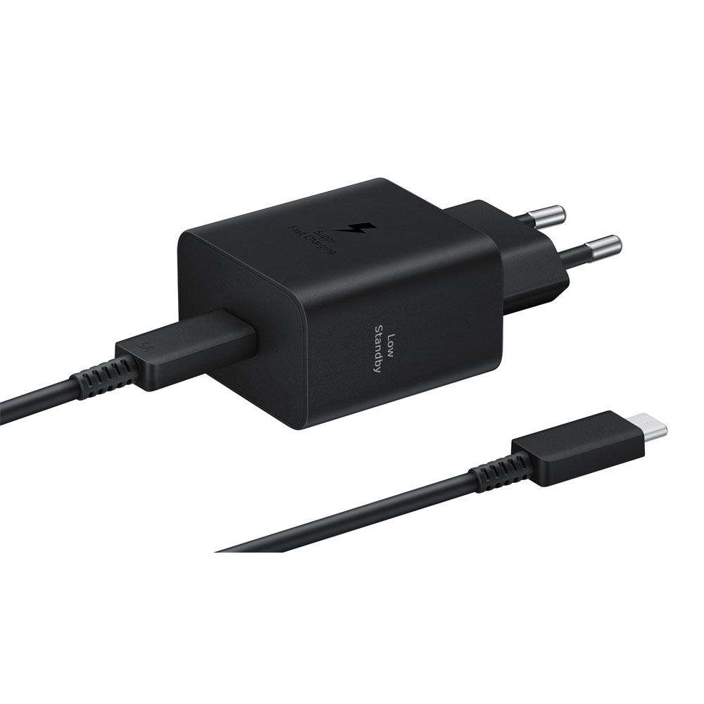 Samsung Schnellladeadapter (USB Type-C, 45 Watt) mit Datenkabel EP-T4511X