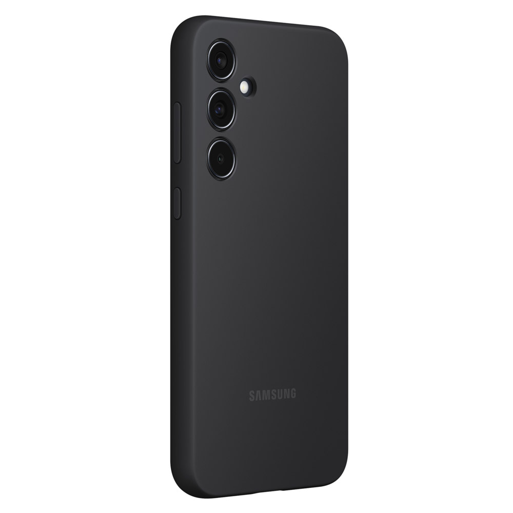 Samsung Silicone Smartphone Case EF-PA356 für das Galaxy A35 5G schwarz