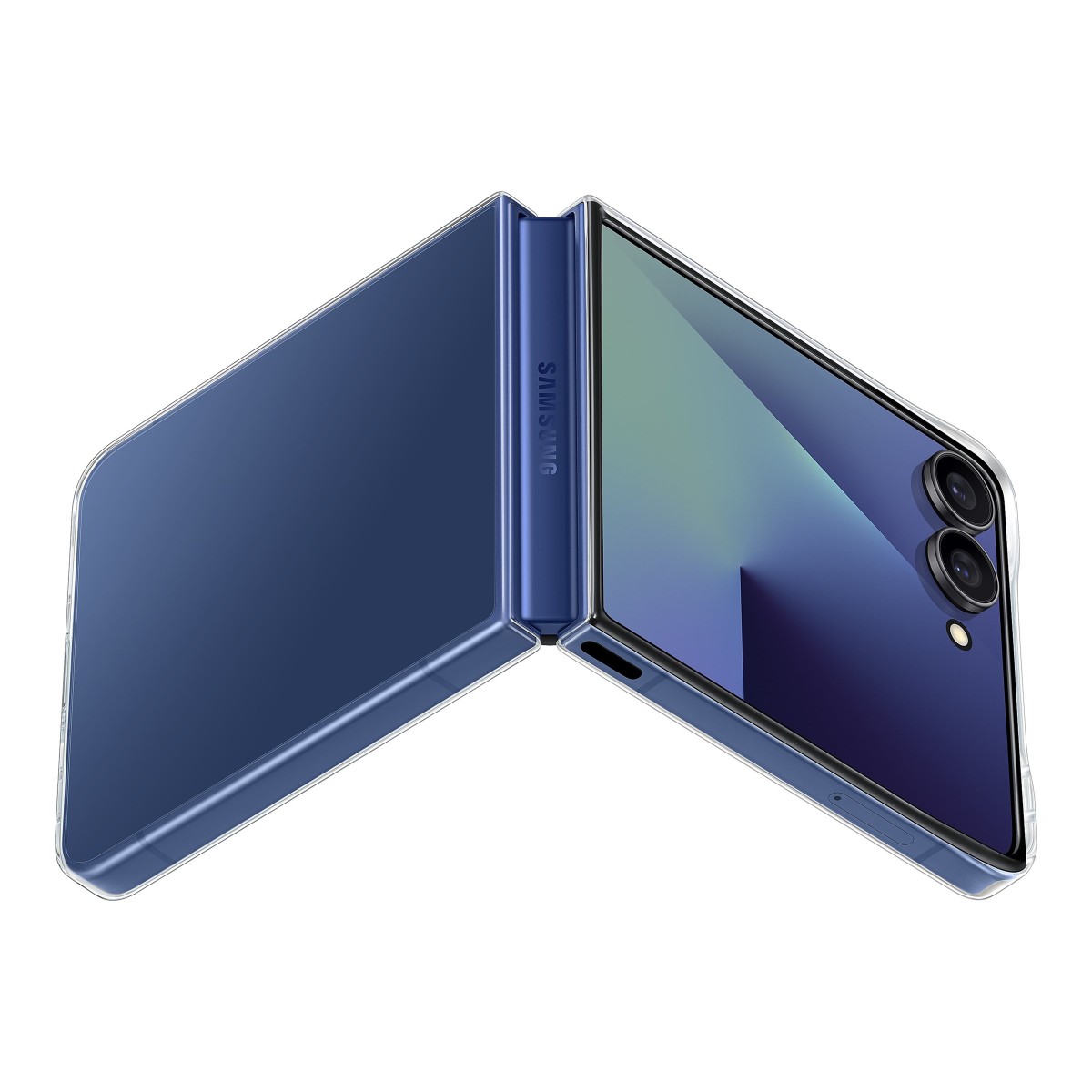 Samsung Clear Case EF-AF766 für Samsung Galaxy Z Flip7 transparent