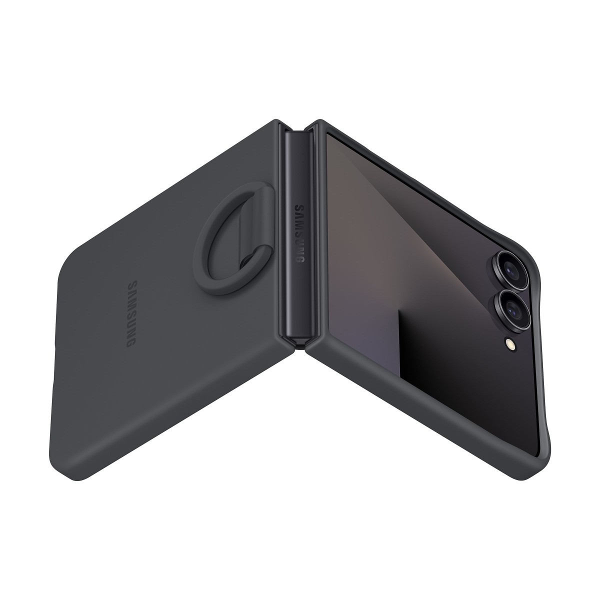 Samsung Silicone Ring Case EF-PF766 für Samsung Galaxy Z Flip7 black