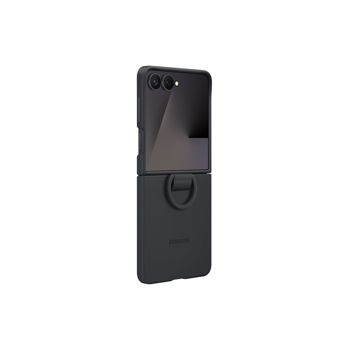 Samsung Silicone Ring Case EF-PF766 für Samsung Galaxy Z Flip7 black