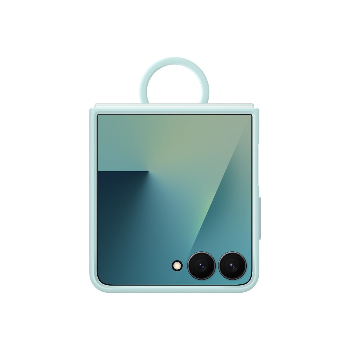 Samsung EF-PF766 Silicone Ring Case Handyhülle für Galaxy Z Flip7 mint (2.Wahl)