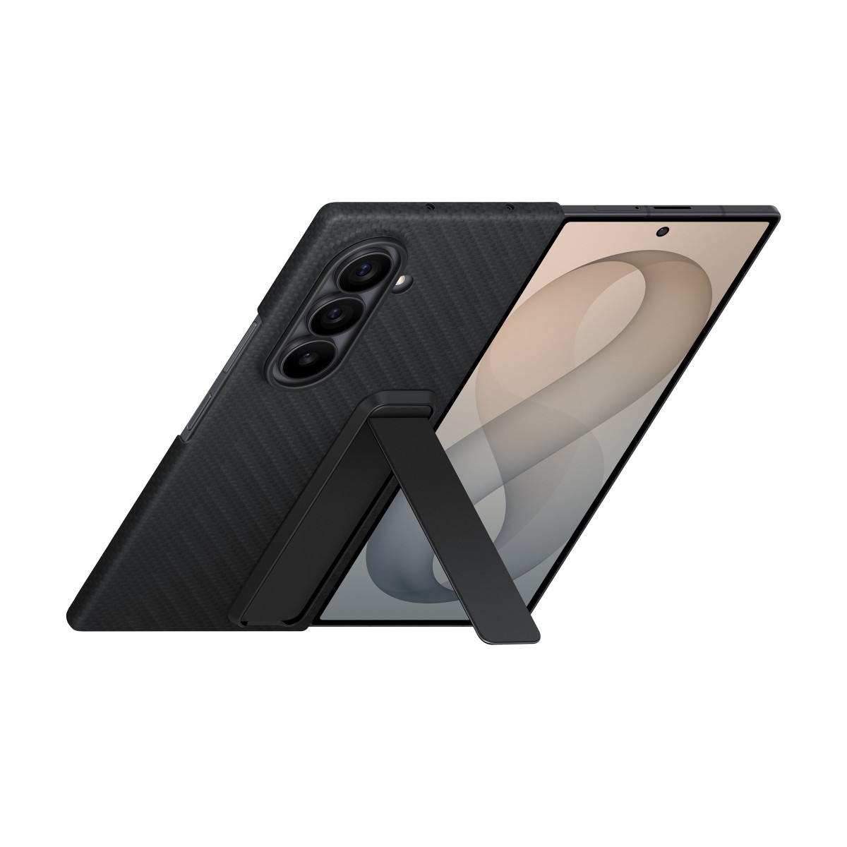 Samsung EF-XF976 Carbon Standing Case für Galaxy Z Fold8 Ultra schwarz