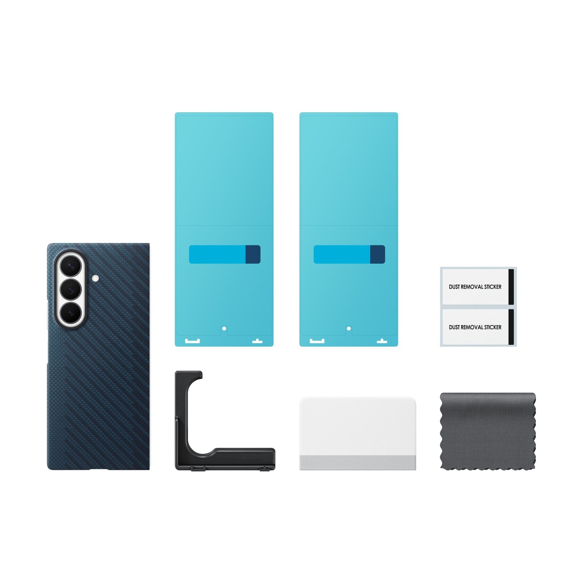 Samsung Carbon Magnet EF-KF976 Handyhülle für Galaxy Z Fold8 Ultra blau