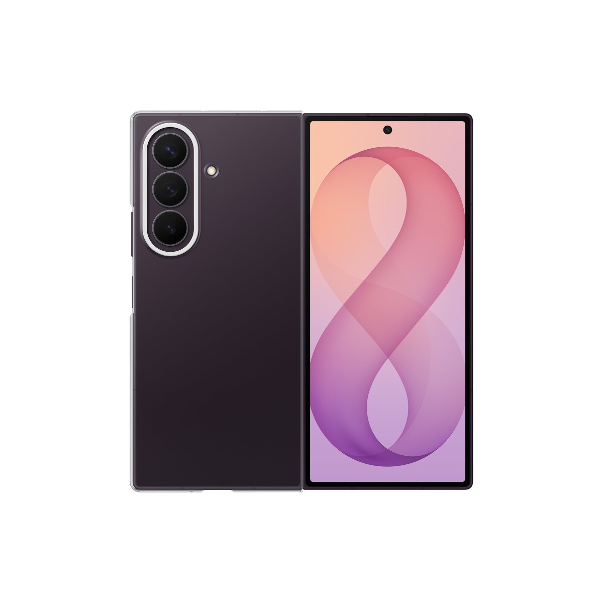 Samsung Clear Case EF-QF976 Handyhülle für Galaxy Z Fold8 Ultra transparent