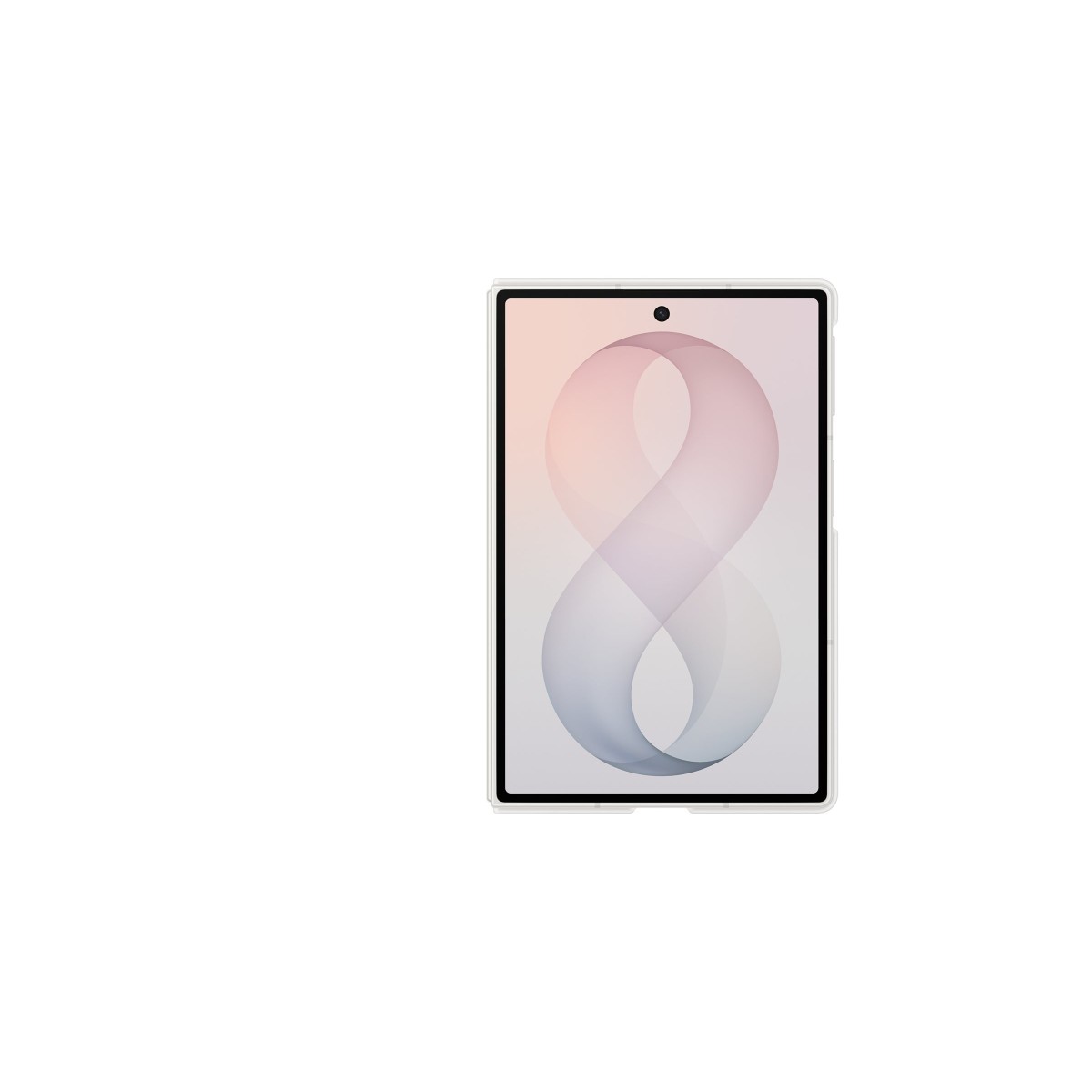 Samsung Silicone Magnet Case EF-EF971 Handyhülle für Samsung Galaxy Z Fold8 cream