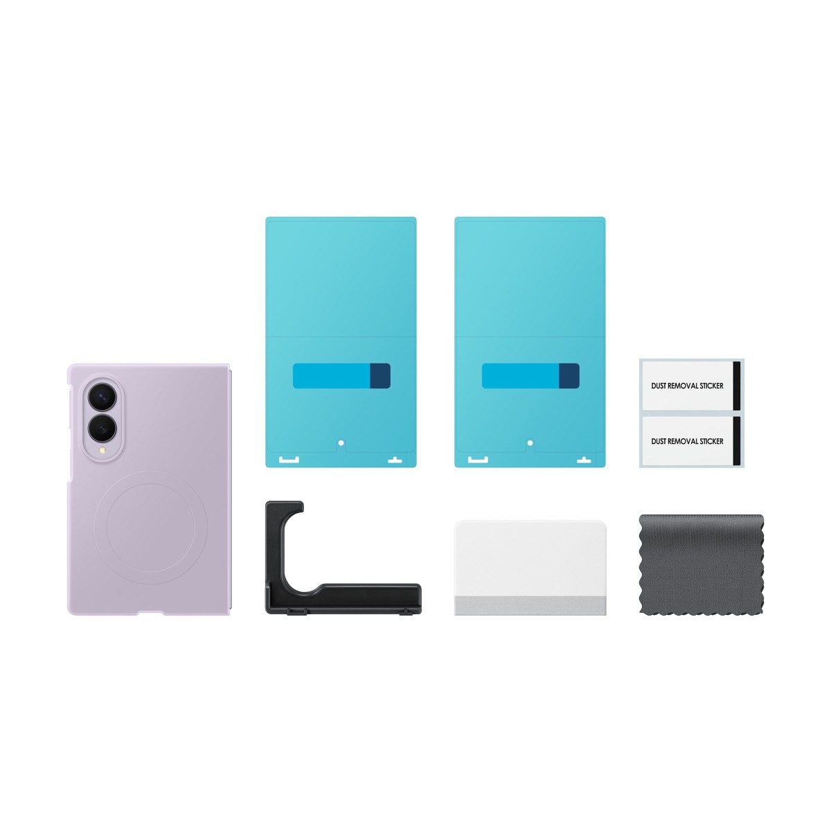 Samsung Silicone Magnet Case EF-EF971 Handyhülle für Samsung Galaxy Z Fold8 lavender