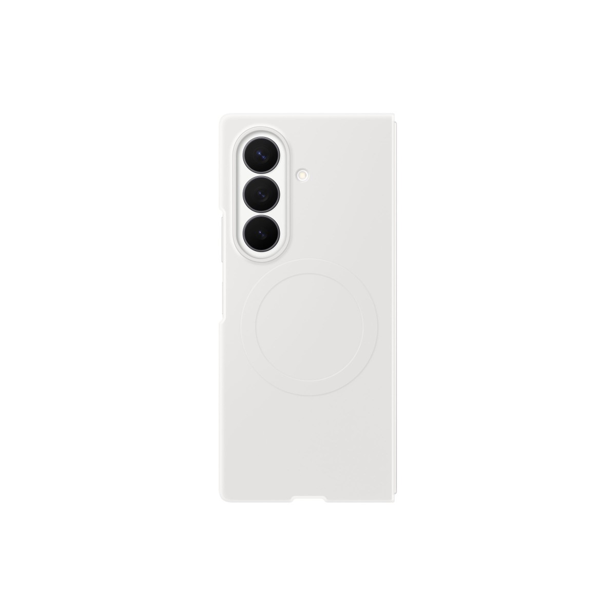 Samsung Silicone Magnet Case EF-EF976 Handyhülle für Samsung Galaxy Z Fold8 Ultra cream