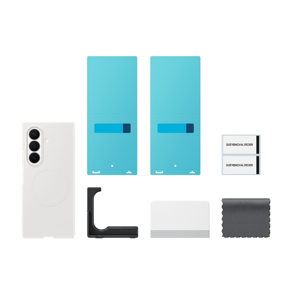Samsung Silicone Magnet Case EF-EF976 Handyhülle für Samsung Galaxy Z Fold8 Ultra cream